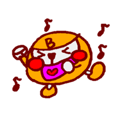 All gorillas are B types.(English) sticker #1671347