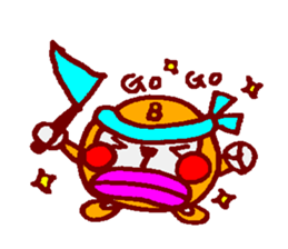 All gorillas are B types.(English) sticker #1671350