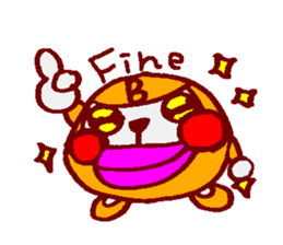 All gorillas are B types.(English) sticker #1671351