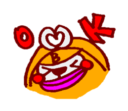 All gorillas are B types.(English) sticker #1671355