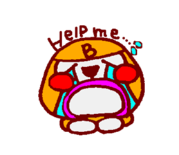 All gorillas are B types.(English) sticker #1671360