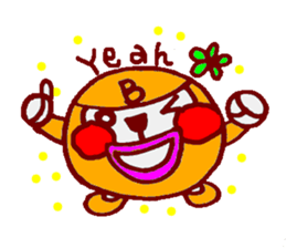 All gorillas are B types.(English) sticker #1671365