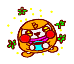 All gorillas are B types.(English) sticker #1671367