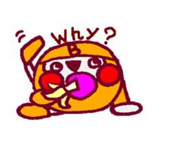 All gorillas are B types.(English) sticker #1671368