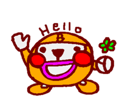 All gorillas are B types.(English) sticker #1671369