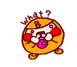 All gorillas are B types.(English) sticker #1671376