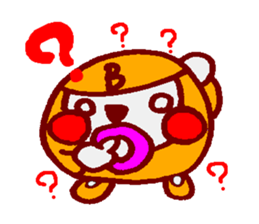 All gorillas are B types.(English) sticker #1671378