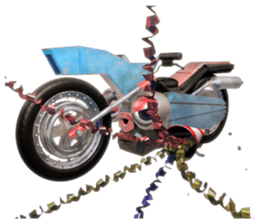 Champion of bikes sticker #1671405