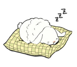 Fluffy Michel sticker #1671561