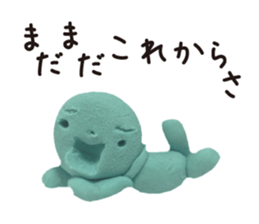 Happy clay doll sticker #1672067
