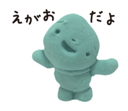 Happy clay doll sticker #1672071
