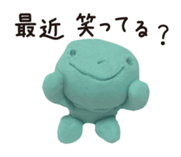 Happy clay doll sticker #1672074