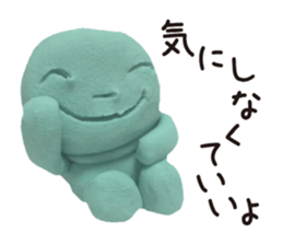 Happy clay doll sticker #1672103