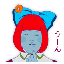 The beauty's response sticker #1672145