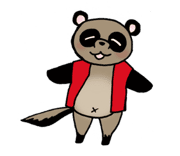 Magical Raccoon dog Sticker sticker #1672505