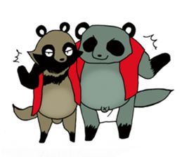 Magical Raccoon dog Sticker sticker #1672509