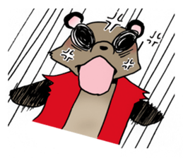 Magical Raccoon dog Sticker sticker #1672515