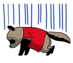 Magical Raccoon dog Sticker sticker #1672524