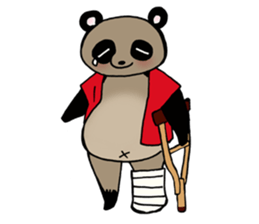 Magical Raccoon dog Sticker sticker #1672526