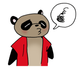 Magical Raccoon dog Sticker sticker #1672529