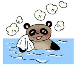 Magical Raccoon dog Sticker sticker #1672536