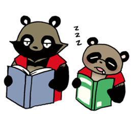 Magical Raccoon dog Sticker sticker #1672540