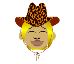 10 duo face character sticker #1672717