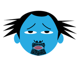 10 duo face character sticker #1672723