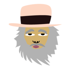 10 duo face character sticker #1672733