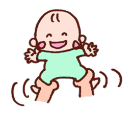 Kawaii Baby Sticker sticker #1673212