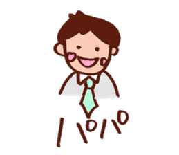 Kawaii Baby Sticker sticker #1673222