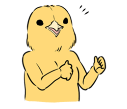 Baby chick Sticker sticker #1673391