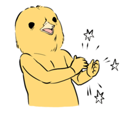 Baby chick Sticker sticker #1673395