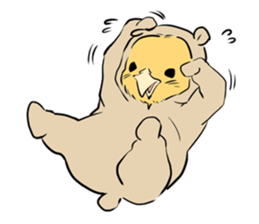 Baby chick Sticker sticker #1673405