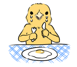 Baby chick Sticker sticker #1673416