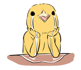 Baby chick Sticker sticker #1673421