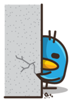 Chick Chat : Watching sticker #1673786