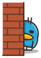 Chick Chat : Watching sticker #1673787