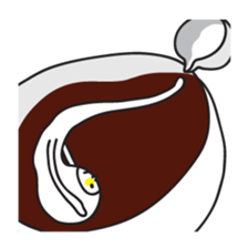 GYU NYUKO san sticker #1673906