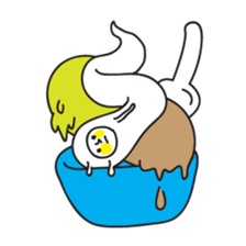 GYU NYUKO san sticker #1673923