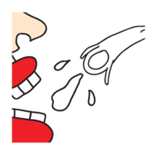 GYU NYUKO san sticker #1673933