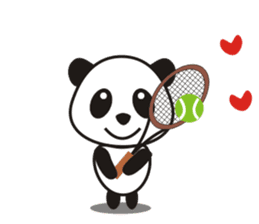 Cute panda sticker #1674354
