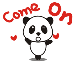 Cute panda sticker #1674375