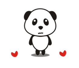 Cute panda sticker #1674383