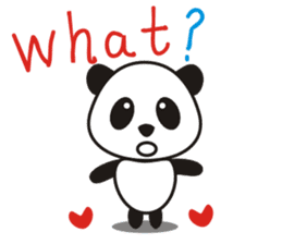 Cute panda sticker #1674384