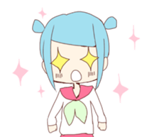 I`m girl! sticker #1674420