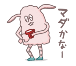 annoying rabbit -Mosagi- sticker #1674546