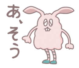 annoying rabbit -Mosagi- sticker #1674555