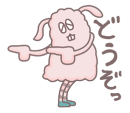 annoying rabbit -Mosagi- sticker #1674557
