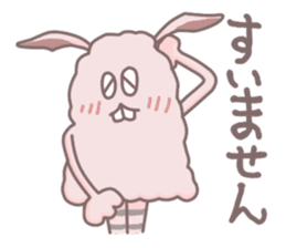 annoying rabbit -Mosagi- sticker #1674561